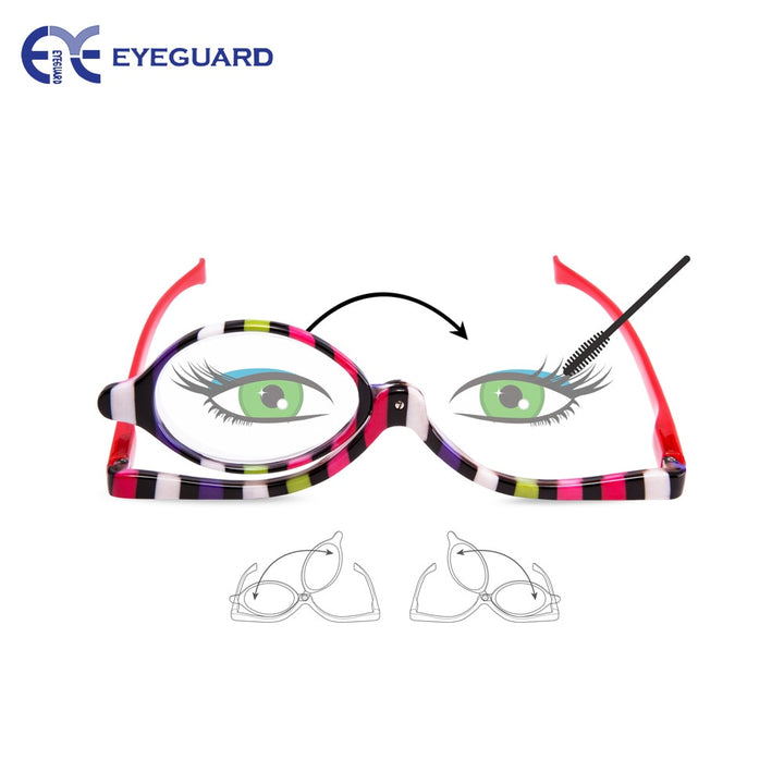 Eyeguard Women's Reading Glasses Readers 2 Pack Magnifying Makeup Glasses Eye R-1601 Reading Glasses Eyeguard   