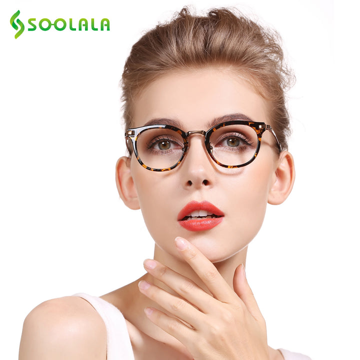 Soolala Brand Women's Cat Eye Reading Glasses +0.5 0.75 1.25 1.75 2.25 To 5.0 Reading Glasses SooLala   