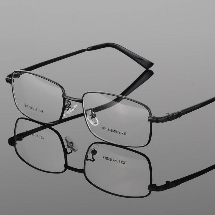 Bclear Men's Eyeglasses Thick Gold Plating Men's Full Frame S902 – FuzWeb