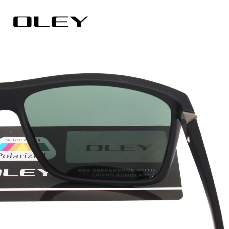 Oley Brand Sunglasses Men Classic Male Square Glasses Driving Travel Eyewear Unisex Y6625 Sunglasses Oley   