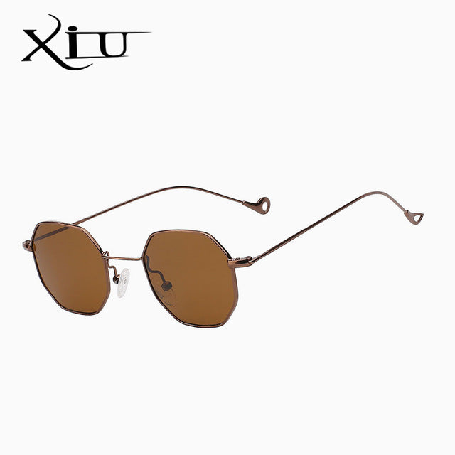 Xiu Brand Men's Multi Shades Steampunk Sunglasses Women Red Sunglasses Xiu Coffee w brown  
