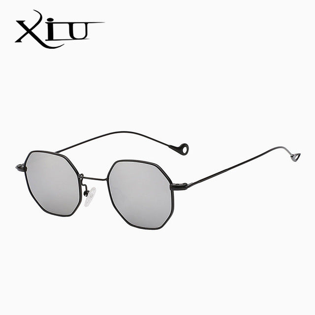 Xiu Brand Men's Multi Shades Steampunk Sunglasses Women Red Sunglasses Xiu Black w silver mirro  