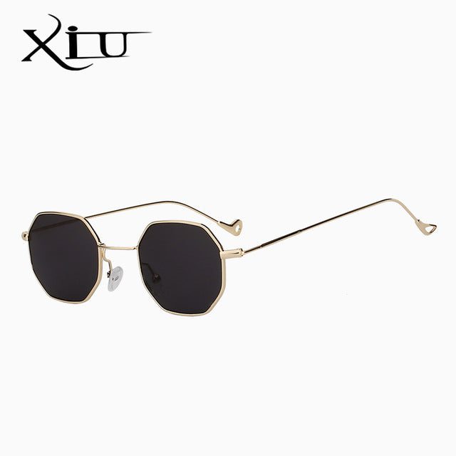 Xiu Brand Men's Multi Shades Steampunk Sunglasses Women Red Sunglasses Xiu Gold w black  