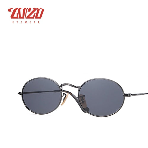 20/20 Polarized Oval Driving Sunglasses For Men & Women C030 Sunglasses 20/20 C02 Gun Smoke  