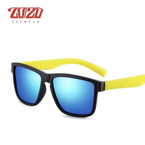 20/20 Men's Classic Polarized Driving Sunglasses Black Pl278 Sunglasses 20/20 C04 Blue  