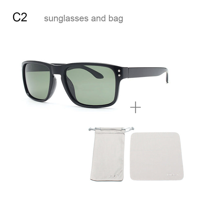 Oley Classic Polarized Sunglasses Men Glasses Driving Coating Black Frame Fishing Driving Y8133 Sunglasses Oley Y8133 C2  