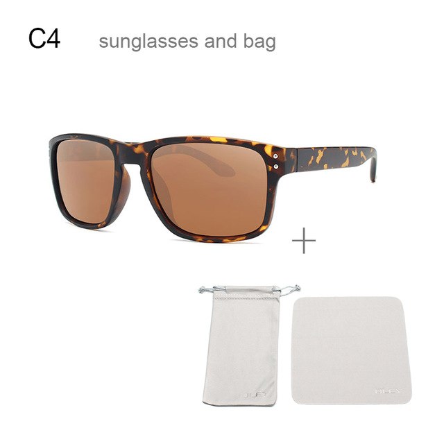 Oley Classic Polarized Sunglasses Men Glasses Driving Coating Black Frame Fishing Driving Y8133 Sunglasses Oley Y8133 C4  