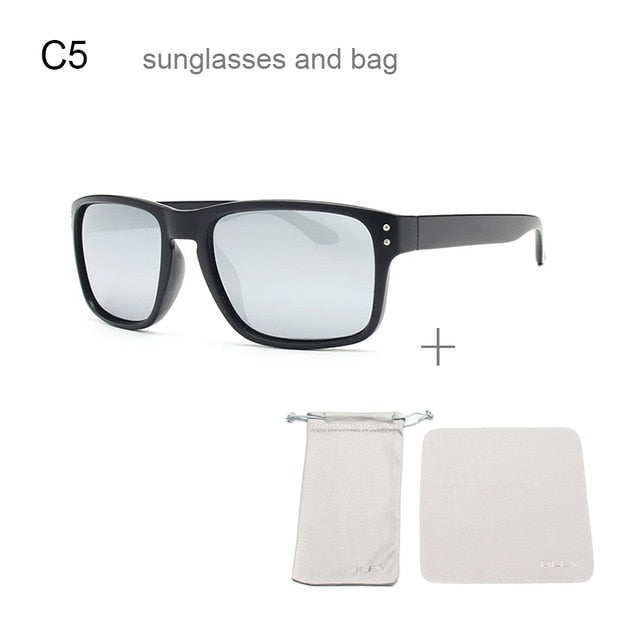 Oley Classic Polarized Sunglasses Men Glasses Driving Coating Black Frame Fishing Driving Y8133 Sunglasses Oley Y8133 C5  