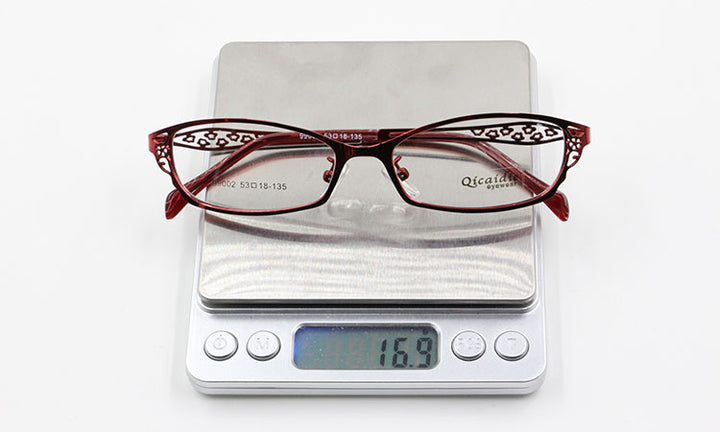 Bclear High-Grade Women Spectacle Frame Metal Alloy Eyeglasses Frame Half Frame Glasses Frame Eyeglasses S99002 Frame Bclear   