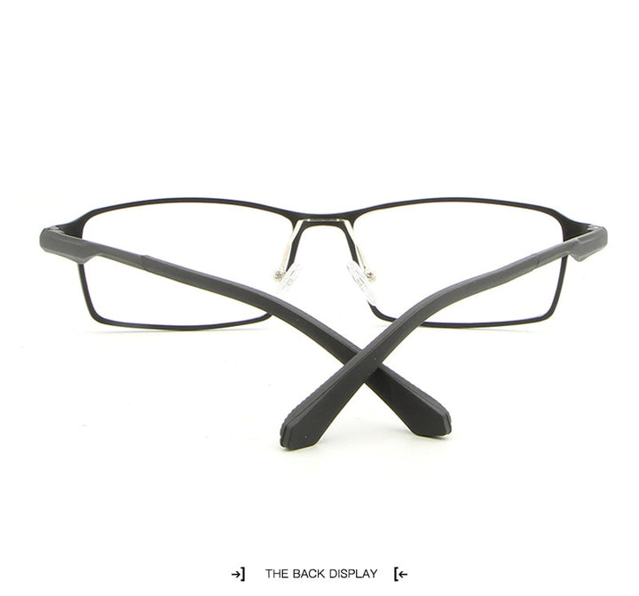 Hdcrafter Tr90 17G Lightweight Glasses Frame Hyperopia Eyeglasses Frames Reading Titaniun L-P6287 Frame Hdcrafter Eyeglasses   