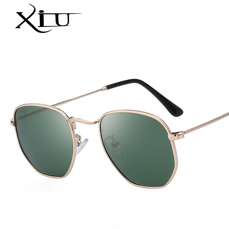 Xiu Brand Men's Polarized Sunglasses Mirror Smoke Black Brown Sunglasses Xiu   