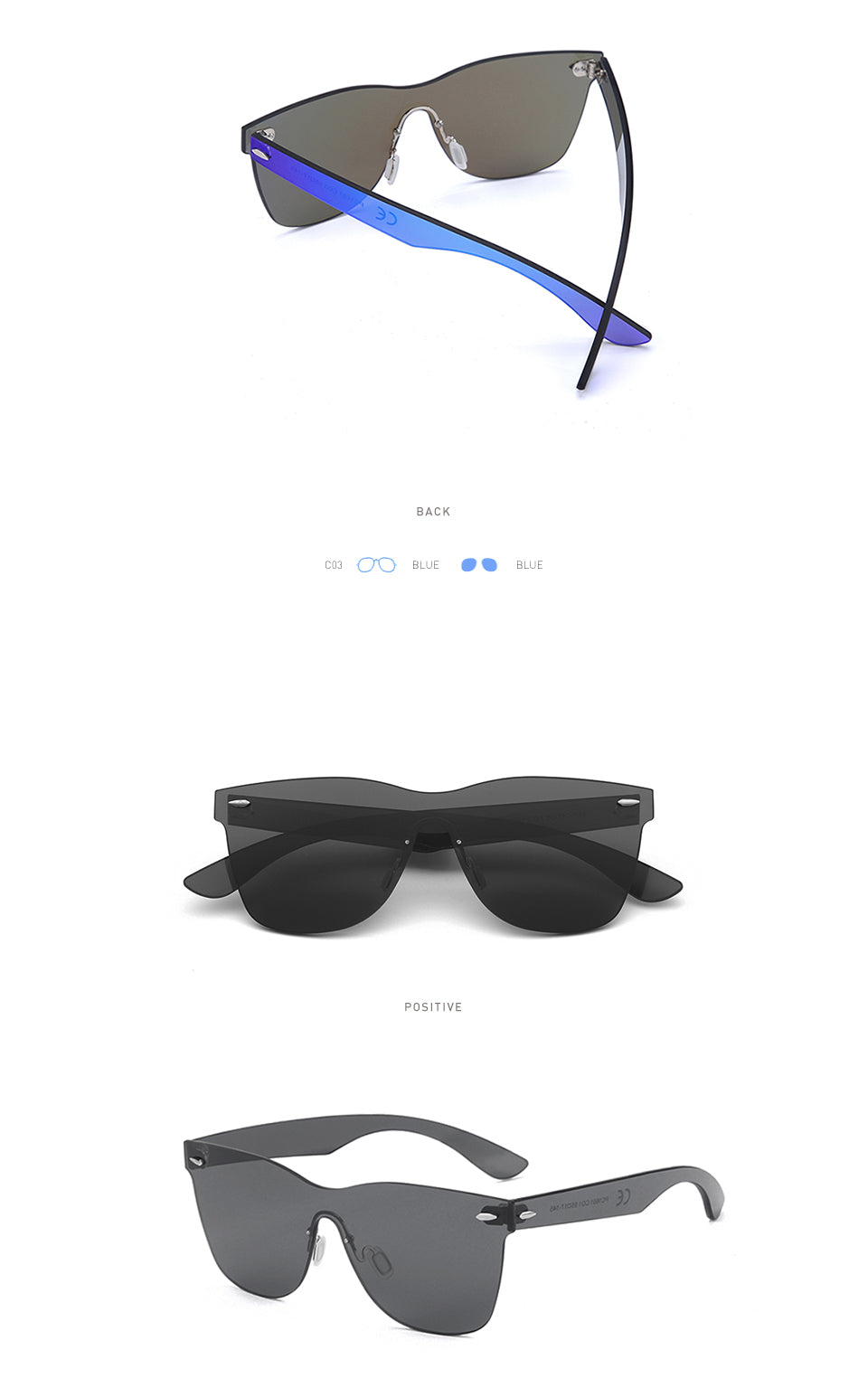 Retrosuperfuture 'tuttolente Classic' Rimless All Lens Mirror Sunglasses in  Metallic for Men