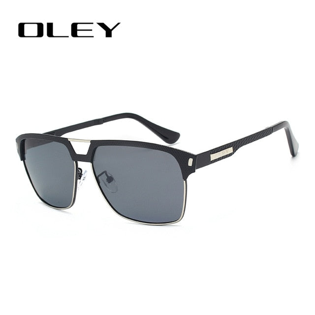Oley Brand Unisex Classic Men Sunglasses Hd Polarized Y7641 Sunglasses Oley Y7641 C1BOX  