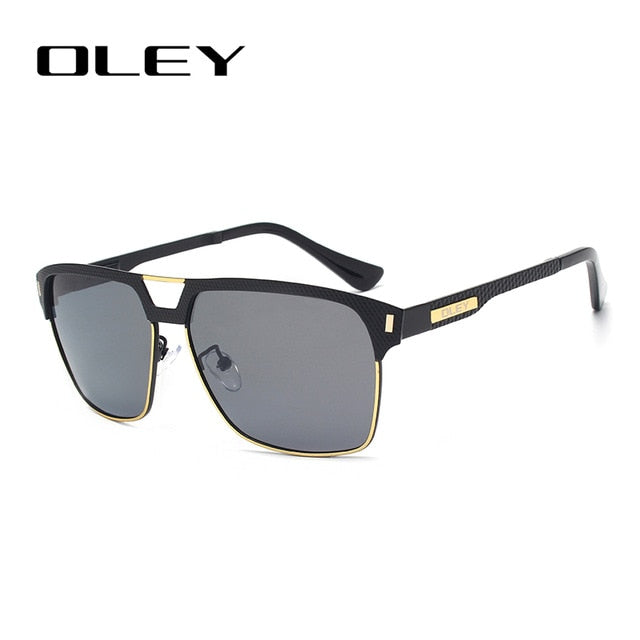 Oley Brand Unisex Classic Men Sunglasses Hd Polarized Y7641 Sunglasses Oley Y7641 C2BOX  