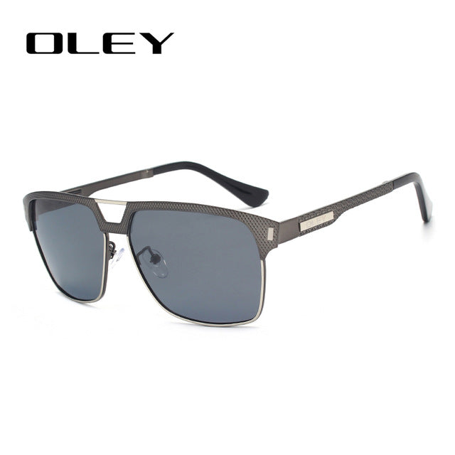 Oley Brand Unisex Classic Men Sunglasses Hd Polarized Y7641 Sunglasses Oley Y7641 C3BOX  