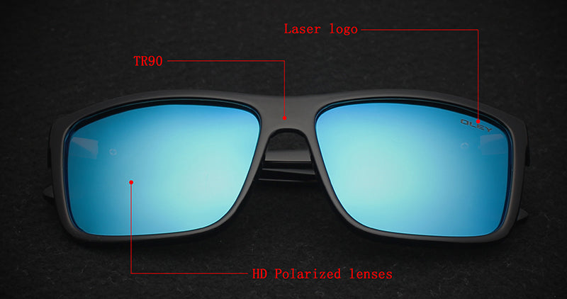 Oley Brand Sunglasses Men Classic Male Square Glasses Driving Travel Eyewear Unisex Y6625 Sunglasses Oley   