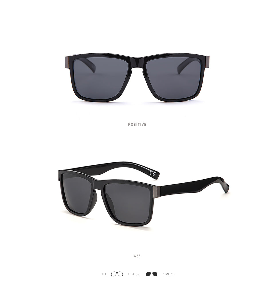 20/20 Men's Classic Polarized Driving Sunglasses Black Pl278 Sunglasses 20/20   
