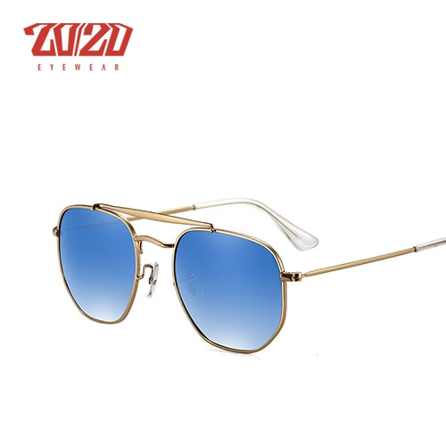 20/20 Polarized Metal Frame Driving Sunglasses For Men & Women 17069 Sunglasses 20/20 C05 PBlue  