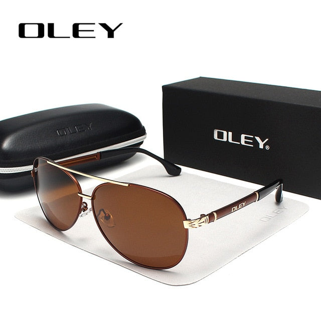Oley Brand Sunglasses Men Classic Pilot Y7005 – FuzWeb