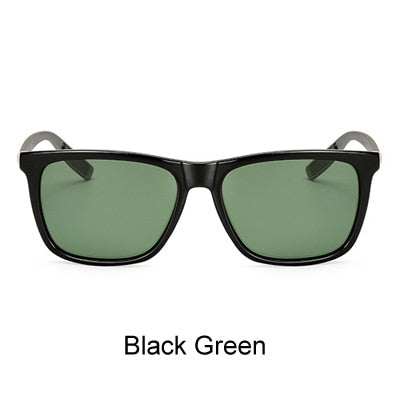 Ralferty Sunglass Square Polarized Sunglasses Men Women Brand Designer Polaroid 7031 Sunglasses Ralferty Black Green picture color 