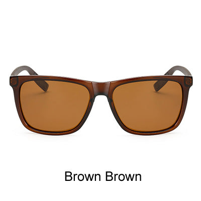 Ralferty Sunglass Square Polarized Sunglasses Men Women Brand Designer Polaroid 7031 Sunglasses Ralferty Brown Brown picture color 