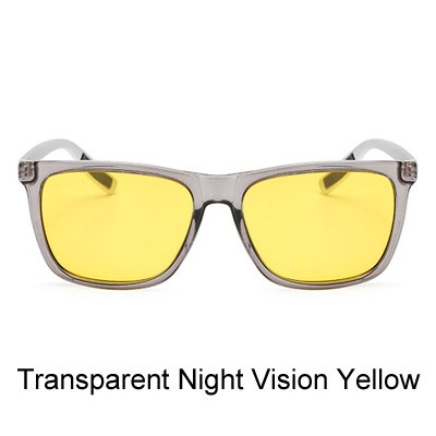 Ralferty Sunglass Square Polarized Sunglasses Men Women Brand Designer Polaroid 7031 Sunglasses Ralferty Transparent Night picture color 