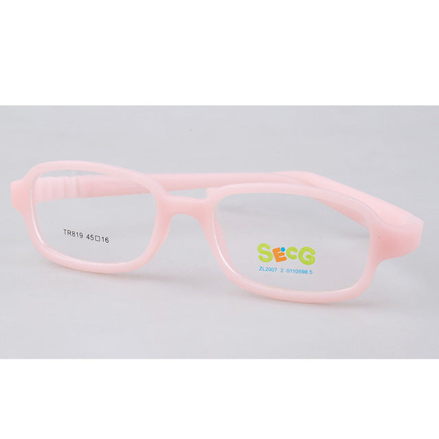 Secg'S Brand Unisex Children'S Computer Glasses Titanium Plastic Frame Boys Girls Tr819 Frame Secg C13  