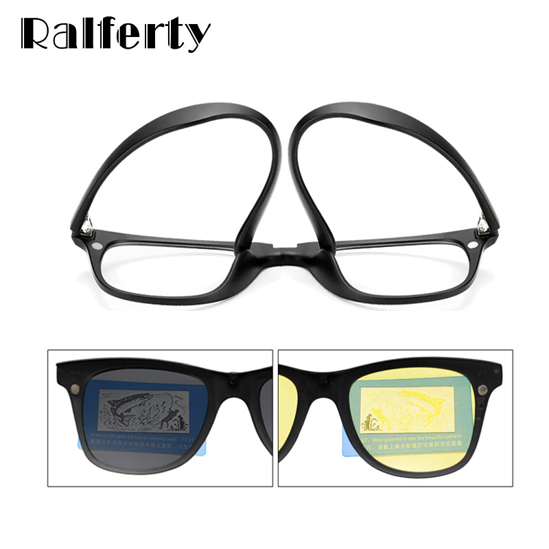 Ralferty Magnetic Polarized Clip On Sunglasses - Enhancing Vision – FuzWeb