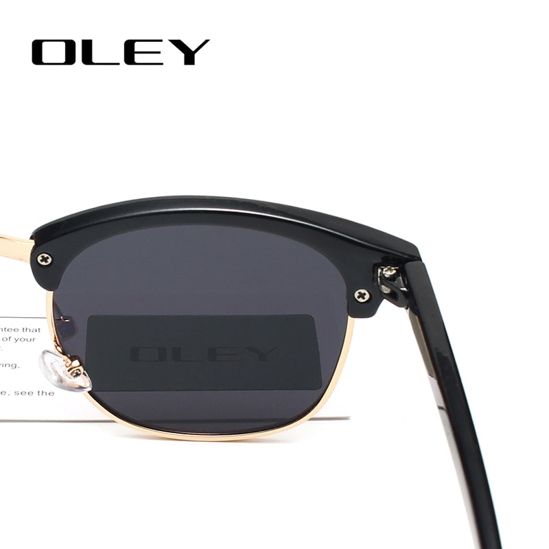 Oley Brand Women Polarized Sunglasses Classic Round Uv Unisex Y1605 Sunglasses Oley   
