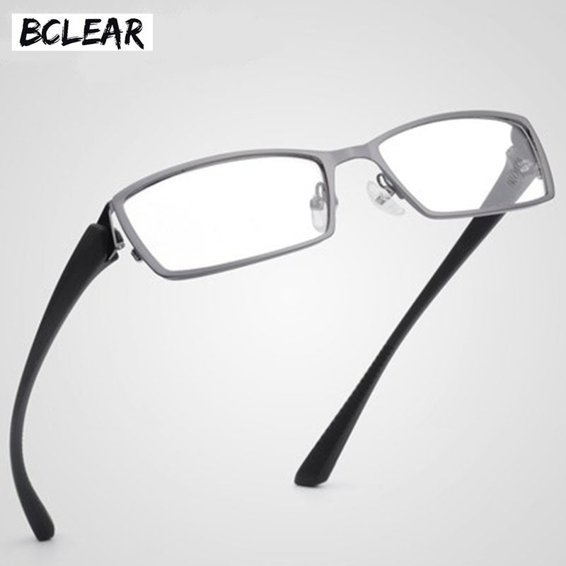 Bclear Men Titanium Alloy Metal Eyeglasses Full Rim Eyewear S1976 Full Rim Bclear   