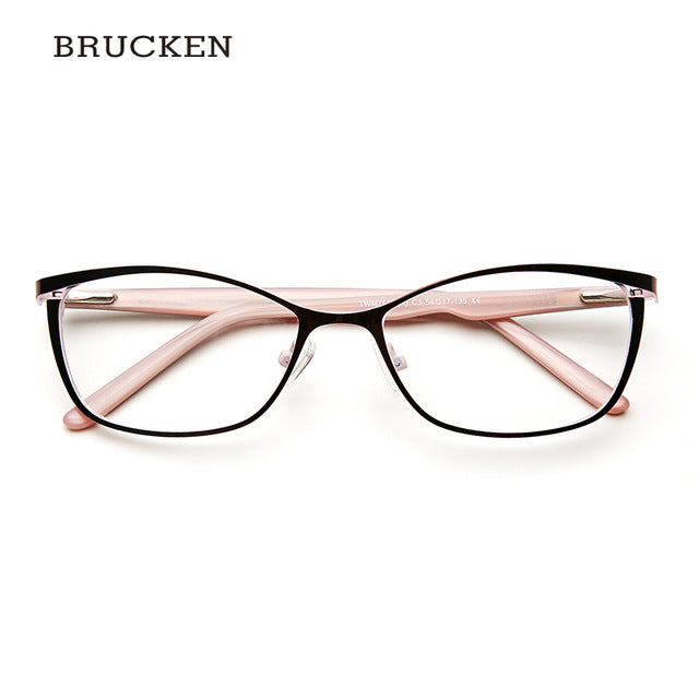 Kansept Metal Glasses Frame Women Cat Eye Eyeglasses Pink Full Twm7559 Frame Kansept TWM7559C3  
