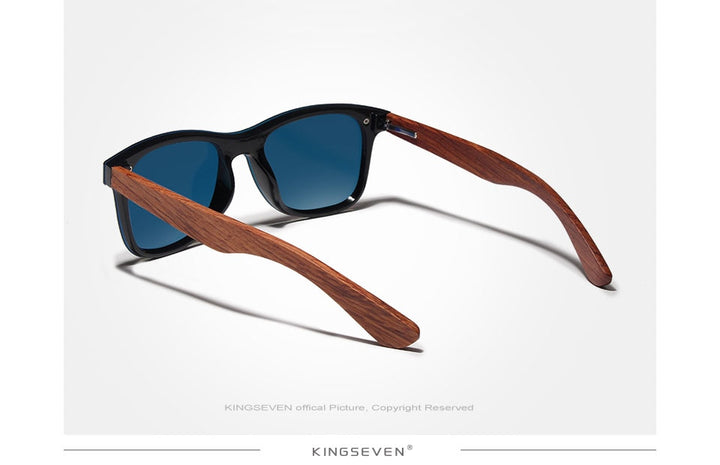 Kingseven Bubinga Wooden Men's Sunglasses Women Polarized Rimless Nb-5504 Sunglasses KingSeven   