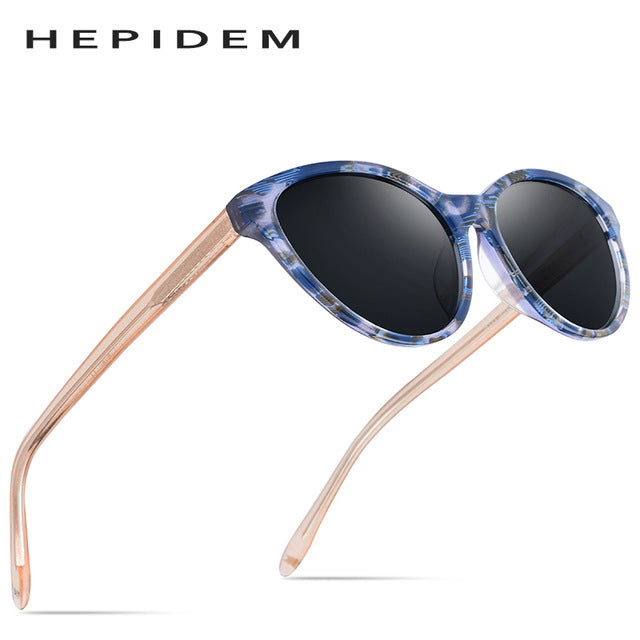 Hepidem Women's Eyeglasses Acetate Cat Eye 9111 Frame Hepidem sunglasses 3  