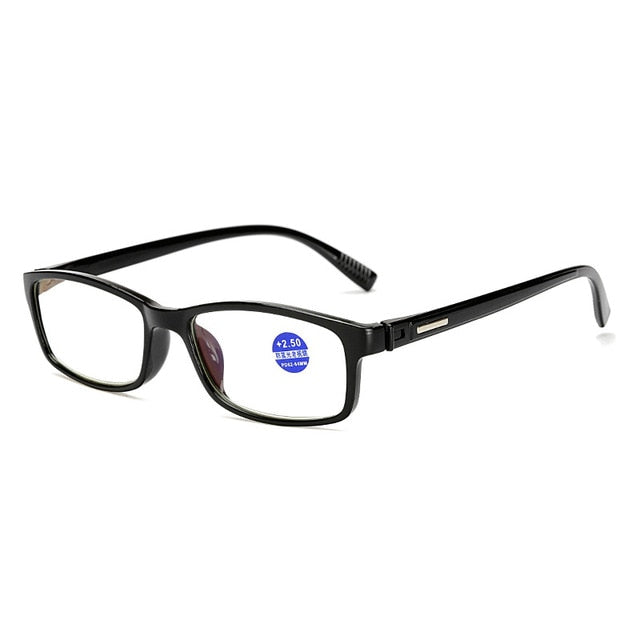 Iboode Unisex Tr90 Ultralight Anti Blue-Ray Reading Glasses Anti Blue Light Hyperopia +1.0 To +4.00 Reading Glasses Iboode +100 T4 
