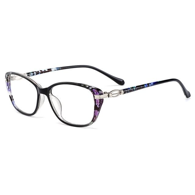 Gmei Women's Eyeglasses Ultra-Light Tr90 Square Full Rim Eyewear M1688 Full Rim Gmei Optical C1  