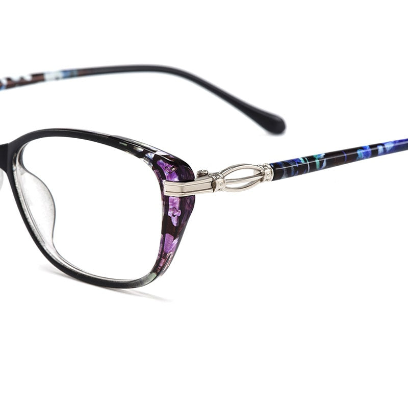Gmei Women's Eyeglasses Ultra-Light Tr90 Square Full Rim Eyewear M1688 Full Rim Gmei Optical   