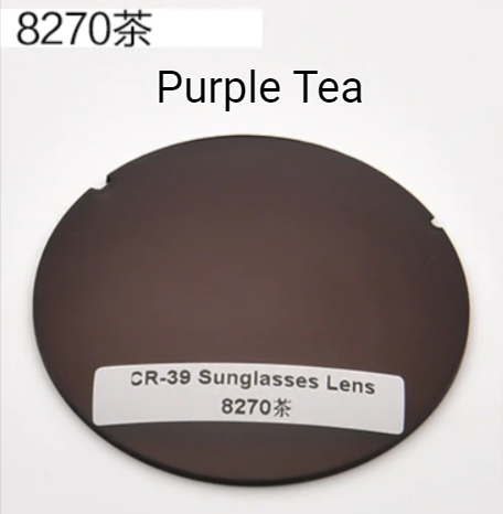 Dziya Tinted Aspheric Progressive Lenses Lenses Dziya Lenses 1.50 Purple Tea 