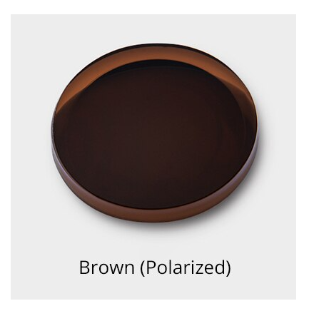 Ralferty 1.61 Index Single Vision Polarized Lenses Color Brown Lenses Ralferty Lenses   