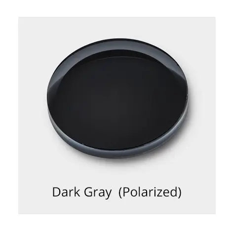 Ralferty 1.50 Index Single Vision Polarized Lenses Color Dark Gray.