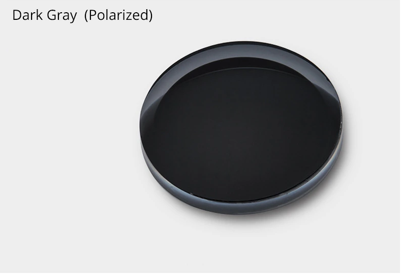 Ralferty 1.50 Index Single Vision Polarized Lenses Color Dark Gray Lenses Ralferty Lenses   