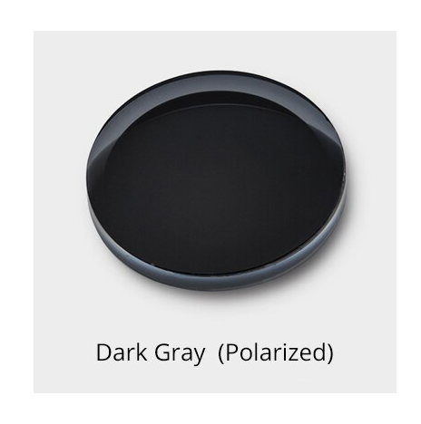 Ralferty 1.67 Index Single Vision Polarized Lenses Color Dark Gray Lenses Ralferty Lenses   