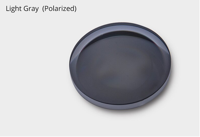 Ralferty 1.61 Index Single Vision Polarized Lenses Color Light Gray Lenses Ralferty Lenses   
