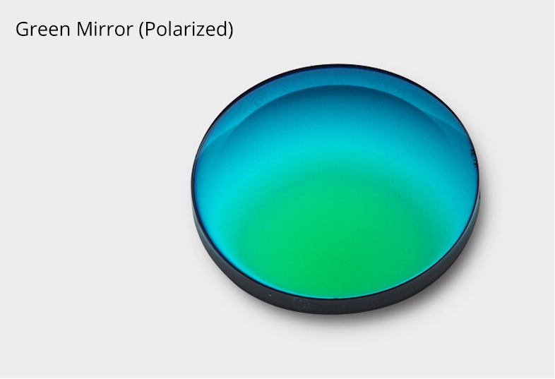 Ralferty 1.61 Index Single Vision Polarized Lenses Color Mirror Green Lenses Ralferty Lenses   