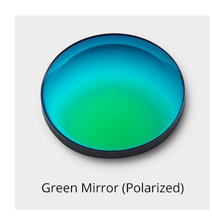 Ralferty 1.67 Index Single Vision Polarized Lenses Color Mirror Green Lenses Ralferty Lenses   