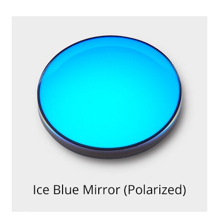 Ralferty 1.50 Index Single Vision Polarized Lenses Color Mirror Ice Blue Lenses Ralferty Lenses   