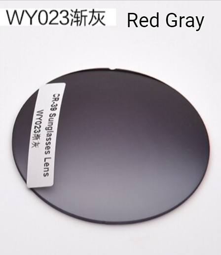 Dziya Tinted Aspheric Progressive Lenses Lenses Dziya Lenses 1.50 Red Gray 