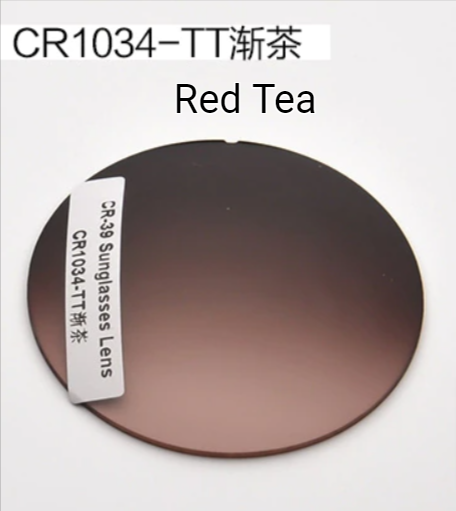 Dziya Tinted Aspheric Progressive Lenses Lenses Dziya Lenses 1.50 Red Tea 