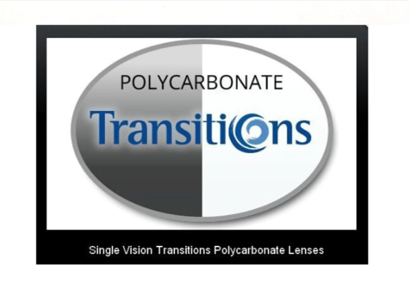 Brightzone 1.591 Index Polycarbonate Photochromic Gray Single Vision Transiton Lenses Lenses Brightzone Lenses   