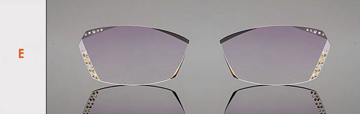 Hotochki 1.61 Index MR-8 Gradient Soft Tint Single Vision Lenses Lenses Hotochki Lenses E Clear 
