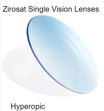 Zirosat Aspheric Single Vision Clear Lenses Lenses Zirosat Lenses 1.56 Hyperopic 